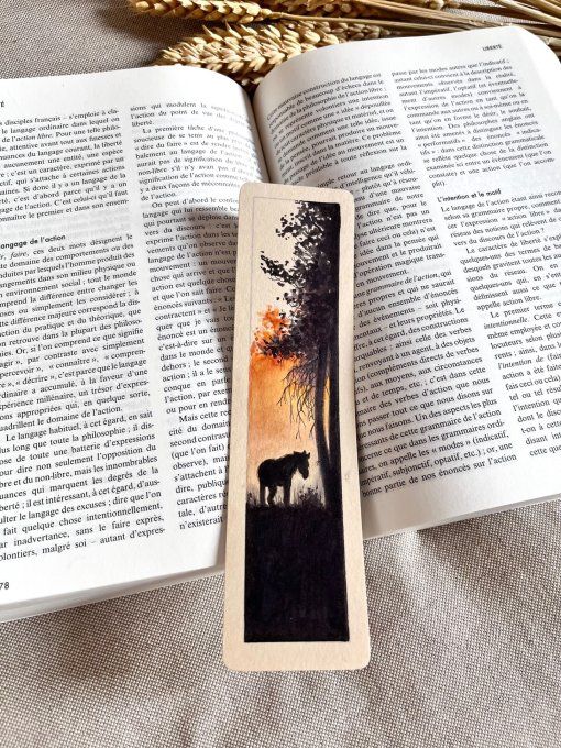 Marque pages L’aube