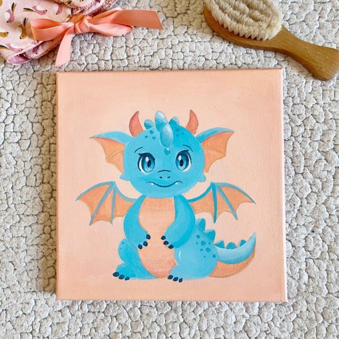 Tableau pour enfant - Dragon