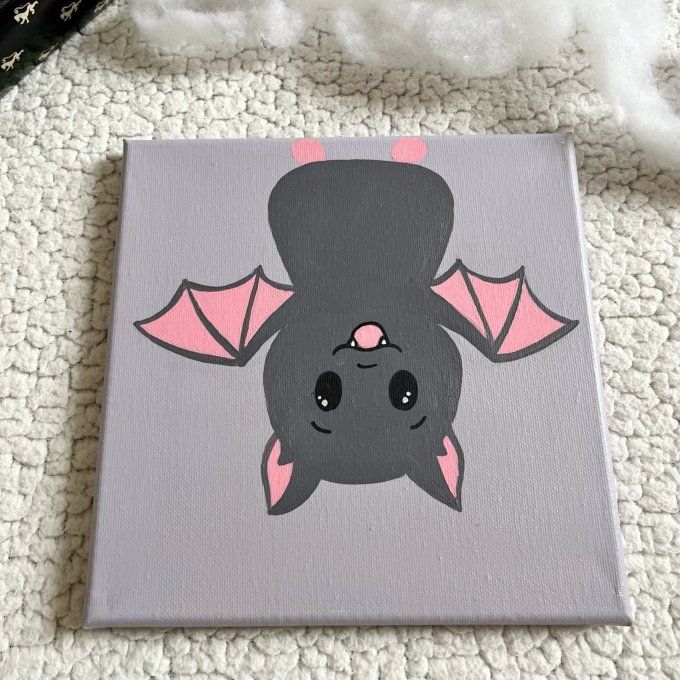 Tableau pour enfant - Chauve souris