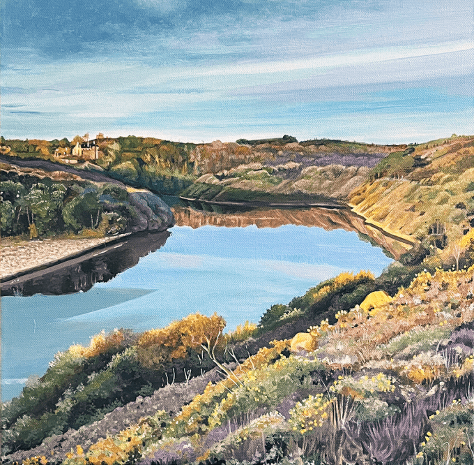 Tableau Le château de la Roche Jagu