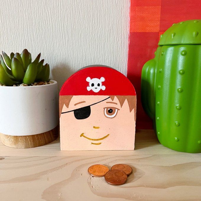 Tirelire enfant Pirate